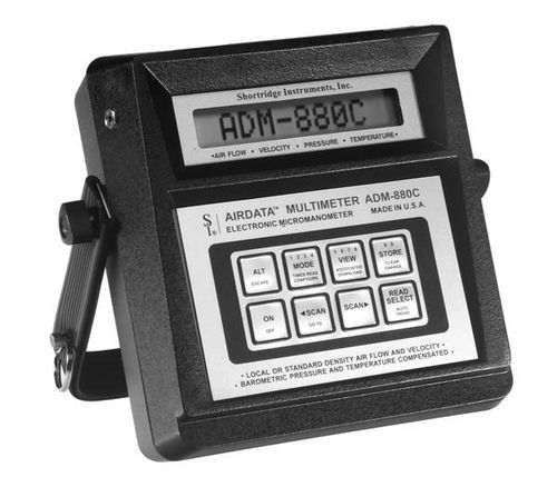 Registrador de datos de caudal - ADM-880C - Shortridge Instruments, Inc - de presión / de temperatura / con interfaz PC