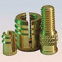 Inserto roscado - AMPLAST series - AMECA - de metal / redondo / para plástico