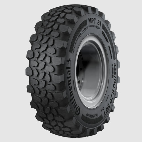 Neumático para maquinaria de construcción - MPT81 - Continental Tires - para minicargadora / para vehículo utilitario / 16"