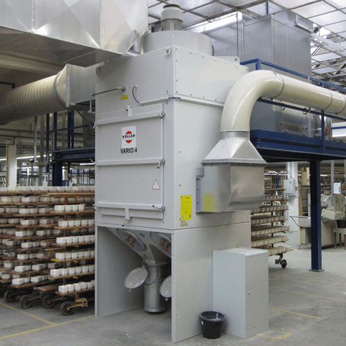 Desempolvador con filtro - VARIO eco Series - Keller Lufttechnik GmbH + Co. KG - limpieza por chorro de aire / para la industria farmacéutica / modular