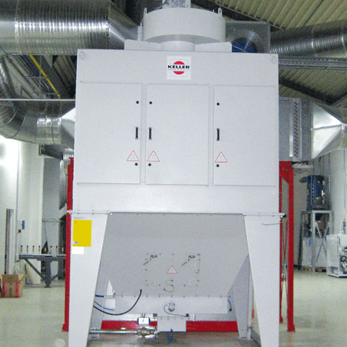Desempolvador con filtro - PT Series - Keller Lufttechnik GmbH + Co. KG - compacto / modular / para procesos químicos