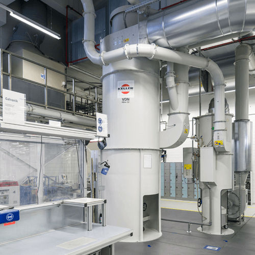 Lavador de gases Venturi - VDN Series - Keller Lufttechnik GmbH + Co. KG - por vía húmeda / químico
