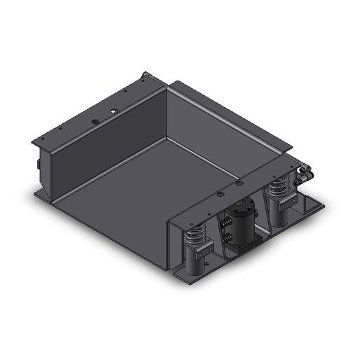 Mesa vibratoria para fundición - VTF series - Netter Vibration - para hormigón fresco / compacta