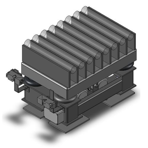 Mesa vibratoria para fundición - VTR series - Netter Vibration - para hormigón fresco