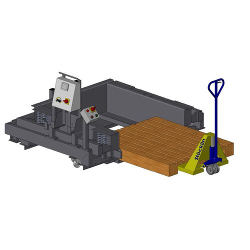 Mesa vibratoria para fundición - VTW series - Netter Vibration - para hormigón fresco