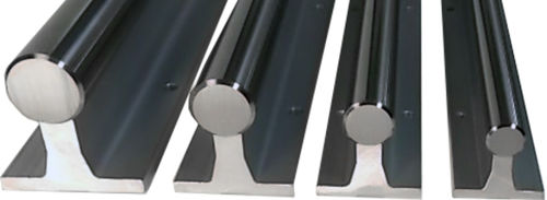 Eje de acero inoxidable - LMSA series - LM76 Linear Motion Bearings - de acero templado / de precisión / simple