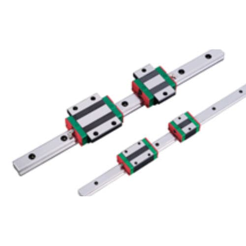 Guía lineal de patín - EG series - LM76 Linear Motion Bearings - de gran rigidez / en riel / para brida