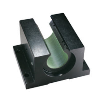 Bloque cojinete abierto - LXPB series - LM76 Linear Motion Bearings - de placa / con rodamiento de bolas / autolubricante