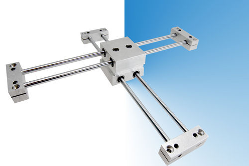 Guía lineal de bolas - BS series - LM76 Linear Motion Bearings - de acero / de riel redondo