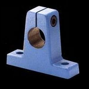 Soporte de extremidad de eje - LMSB series - LM76 Linear Motion Bearings - de aluminio / de precisión