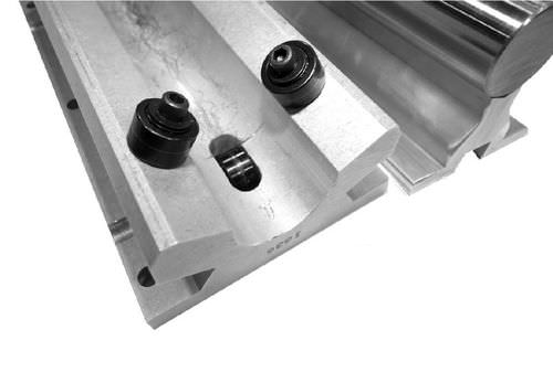 Guía lineal de rodillos - JR series  - LM76 Linear Motion Bearings - de riel redondo / con velocidad de desplazamiento elevada