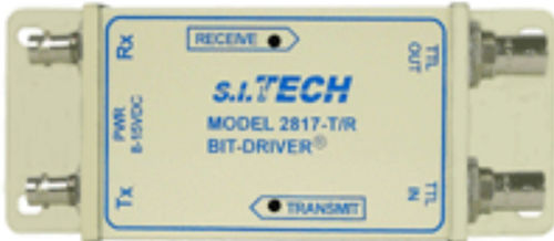 Convertidor de señal - 2817  - S.I. Tech, Inc. - de fibras ópticas / TTL
