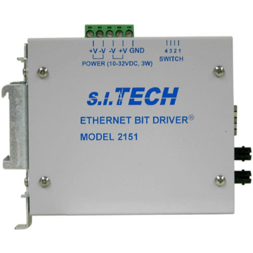 Convertidor de medios - 2151 - S.I. Tech, Inc. - Ethernet media / de fibras ópticas / en riel DIN