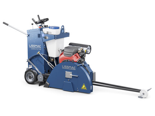Sierra cortadora de pavimento - COMPACTCUT 450 P - LISSMAC Maschinenbau GmbH - horizontal / para piedra y hormigón / compacta