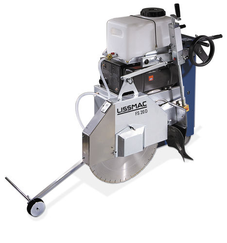 Sierra cortadora de pavimento - FS 20 D (-VE) - LISSMAC Maschinenbau GmbH - para asfalto / compacta / con motor de combustión