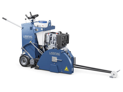 Sierra cortadora de pavimento - COMPACTCUT 450 D - LISSMAC Maschinenbau GmbH - vertical / para hormigón / para asfalto