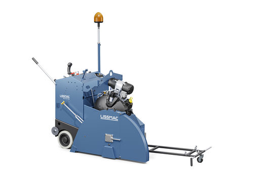 Sierra cortadora de pavimento - MULTICUT 400 P - LISSMAC Maschinenbau GmbH - vertical / para hormigón / para asfalto