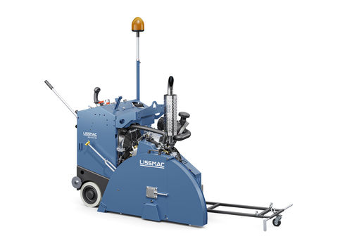 Sierra cortadora de pavimento - MULTICUT 400 D - LISSMAC Maschinenbau GmbH - vertical / para hormigón / para asfalto