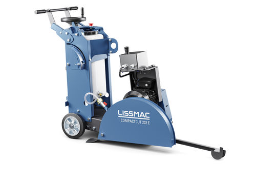 Sierra cortadora de pavimento - COMPACTUCUT 202 E - LISSMAC Maschinenbau GmbH - vertical / para hormigón / para asfalto