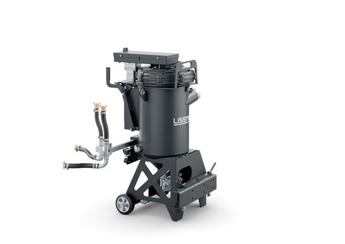 Aspirador industrial - VACUUM WET 301 - LISSMAC Maschinenbau GmbH - para materiales húmedos / monofásico / móvil
