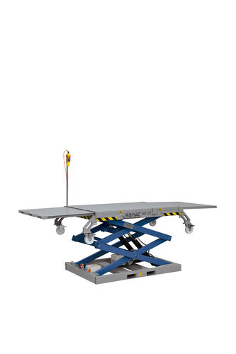 Plataforma elevadora de tijera fija - MAB 1201 - LISSMAC Maschinenbau GmbH - hidráulica