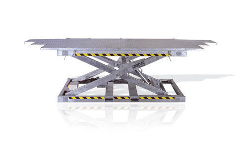 Plataforma elevadora de tijera fija - MAB 2002 - LISSMAC Maschinenbau GmbH - hidráulica