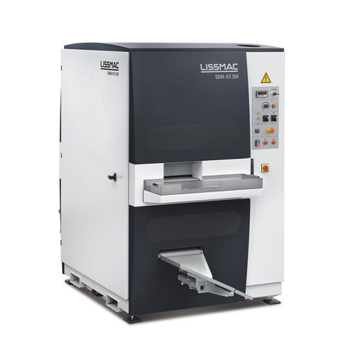 Desbarbadora rectificadora - SBM-XS G1E1 - LISSMAC Maschinenbau GmbH - de estantería de ángulos / de piezas metálicas