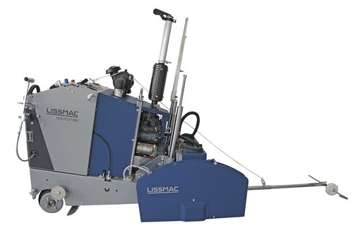Sierra cortadora de pavimento - MULTICUT 800 - LISSMAC Maschinenbau GmbH - vertical / para hormigón / para asfalto