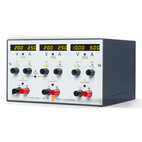 Alimentación eléctrica de mesa - EST150 - Delta Elektronika - AC/DC / de tres salidas / monofásica