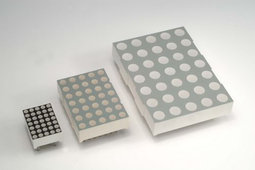 Visualizador de matriz de puntos - 5x7 - Plus Opto - 5 x 7 / electrónico