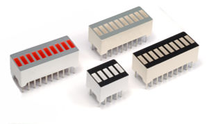 Bargraph LED - LBD101 Series - Plus Opto - para circuito impreso
