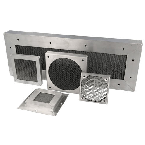 Rejilla de ventilación de metal - 9500 series    - Holland Shielding Systems BV - CEM / de panal de abeja