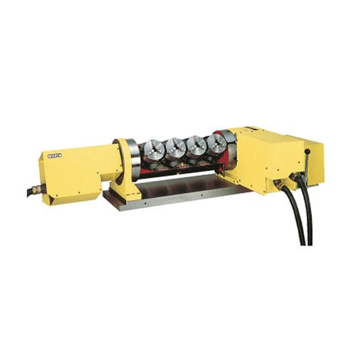 Mesa rotativa accionada por motor - 5AX-4MT-120 - NIKKEN KOSAKUSHO - inclinable / para centro de mecanizado / con fijación hidráulica
