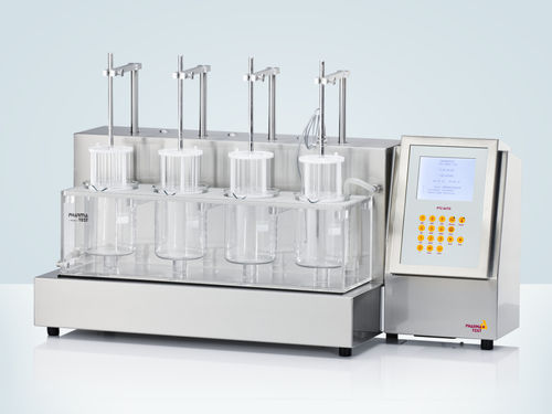 Aparato de pruebas semiautomático - PTZ AUTO - Pharma Test Apparatebau AG - de disgregación / de comprimidos / para laboratorio