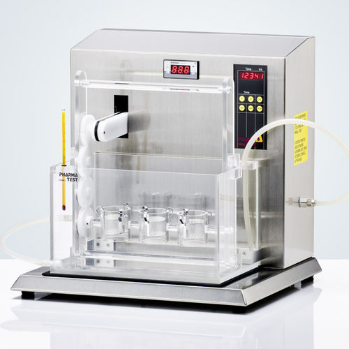 Aparato de pruebas de disgregación - PTS 3E - Pharma Test Apparatebau AG - manual / de comprimidos / de acero inoxidable