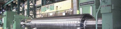 Mandrinadora-fresadora horizontal - PowerTec - Waldrich Coburg - con mesa giratoria / de suelo / 5 ejes