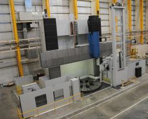 Mandrinadora-fresadora CNC - PowerTurn - Waldrich Coburg - vertical / tipo puente / para la industria