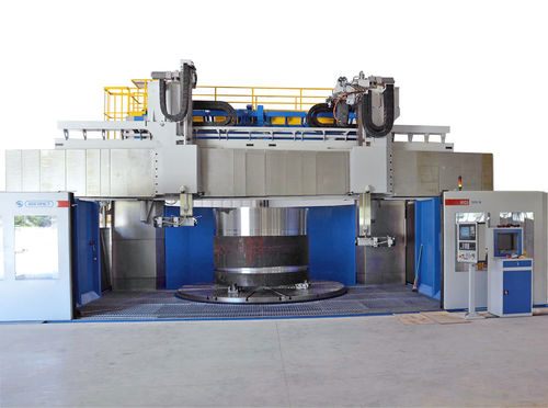 Centro de torneado CNC - KCI series - Rafamet - vertical / 4 ejes / de doble columna
