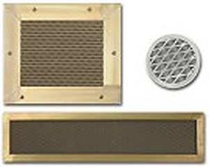 Rejilla de ventilación de metal - 10 MHz - Metal Textiles Europe - CEM / de panal de abeja