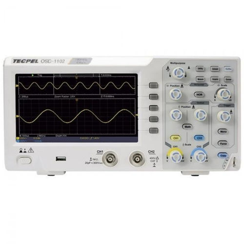 Digitalizador/osciloscopio 2 canales - OSD-1102 - Tecpel  Co., Ltd. - 8 bits