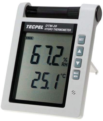 Termo-higrómetro para HVAC - DTM-20 - Tecpel  Co., Ltd. - digital / de lectura directa / compacto