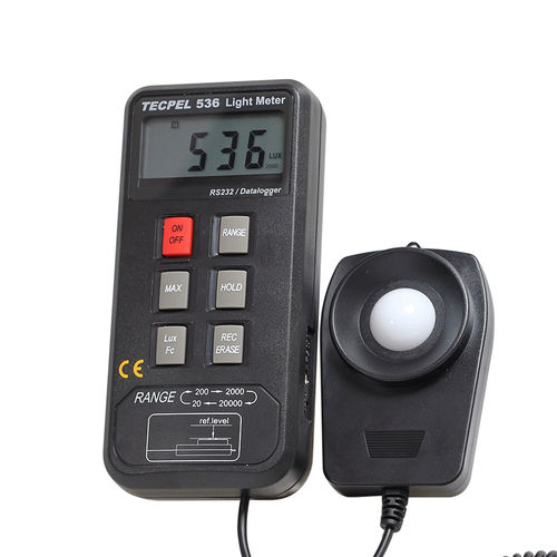 Luxómetro digital - DLM-536   - Tecpel  Co., Ltd. - con registrador de datos