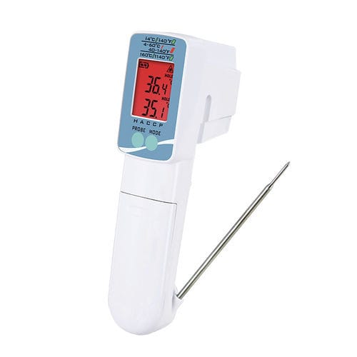 Termómetro de infrarrojos - D-177  - Tecpel  Co., Ltd. - con pantalla LCD / inalámbrico / resistente al agua