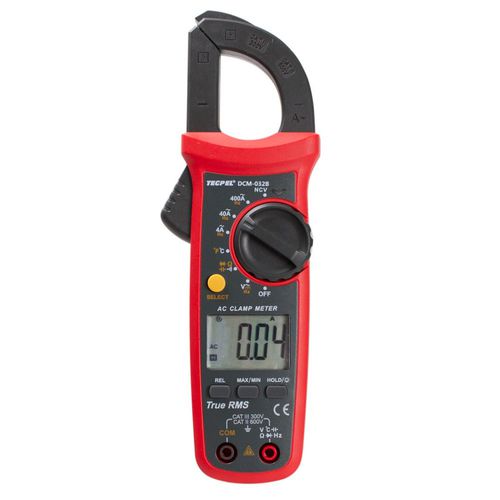 Multímetro pinza digital - DCM-032B - Tecpel  Co., Ltd. - portátil / 600 V / 400 A