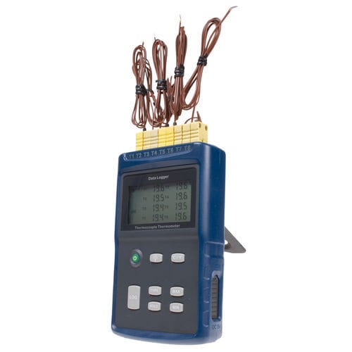 Registrador de datos de temperatura - DTM-T8 - Tecpel  Co., Ltd. - con pantalla LCD / multicanales