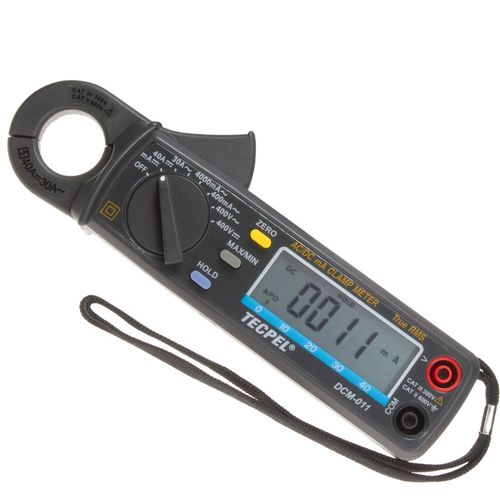 Multímetro pinza digital - DCM-011 - Tecpel  Co., Ltd. - portátil / cat III / de frecuencia