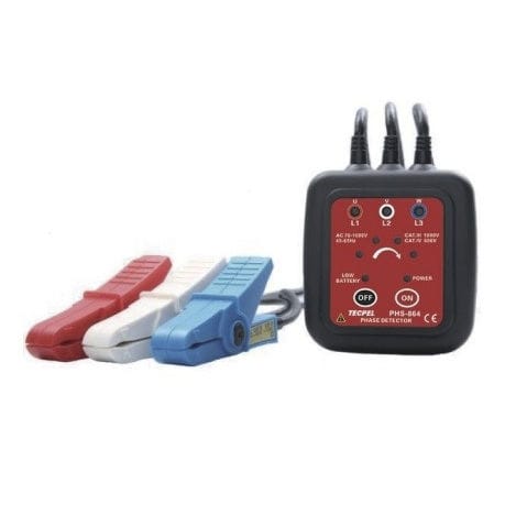Indicador de secuencia de fases - PHS-864A - Tecpel  Co., Ltd. - con pantalla LED