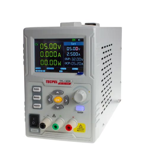 Alimentación eléctrica de mesa - TPS-1305R - Tecpel  Co., Ltd. - AC/DC / de salida simple / con protección contra sobrecargas
