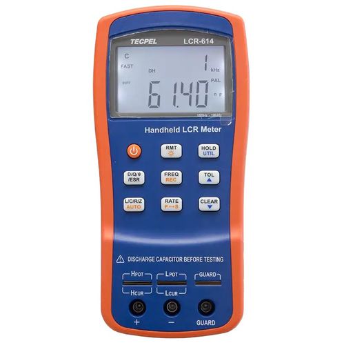 Óhmetro digital - LCR-614 Meter  at 10KHz lcr meter - Tecpel  Co., Ltd. - portátil / 4 hilos