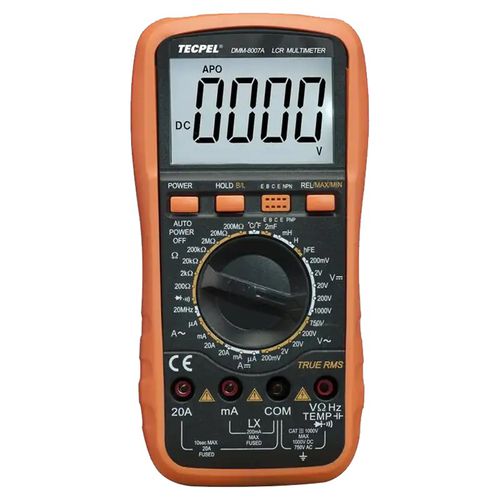Multímetro digital - DMM-8007A - Tecpel  Co., Ltd. - portátil / de frecuencia / de alta precisión